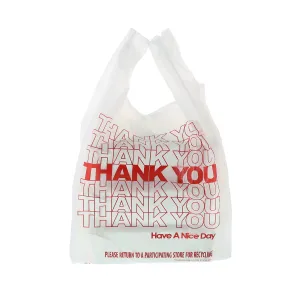 11.5" x 6.5" x 21" 1/6 Thank You Bags, Pack of 1,000