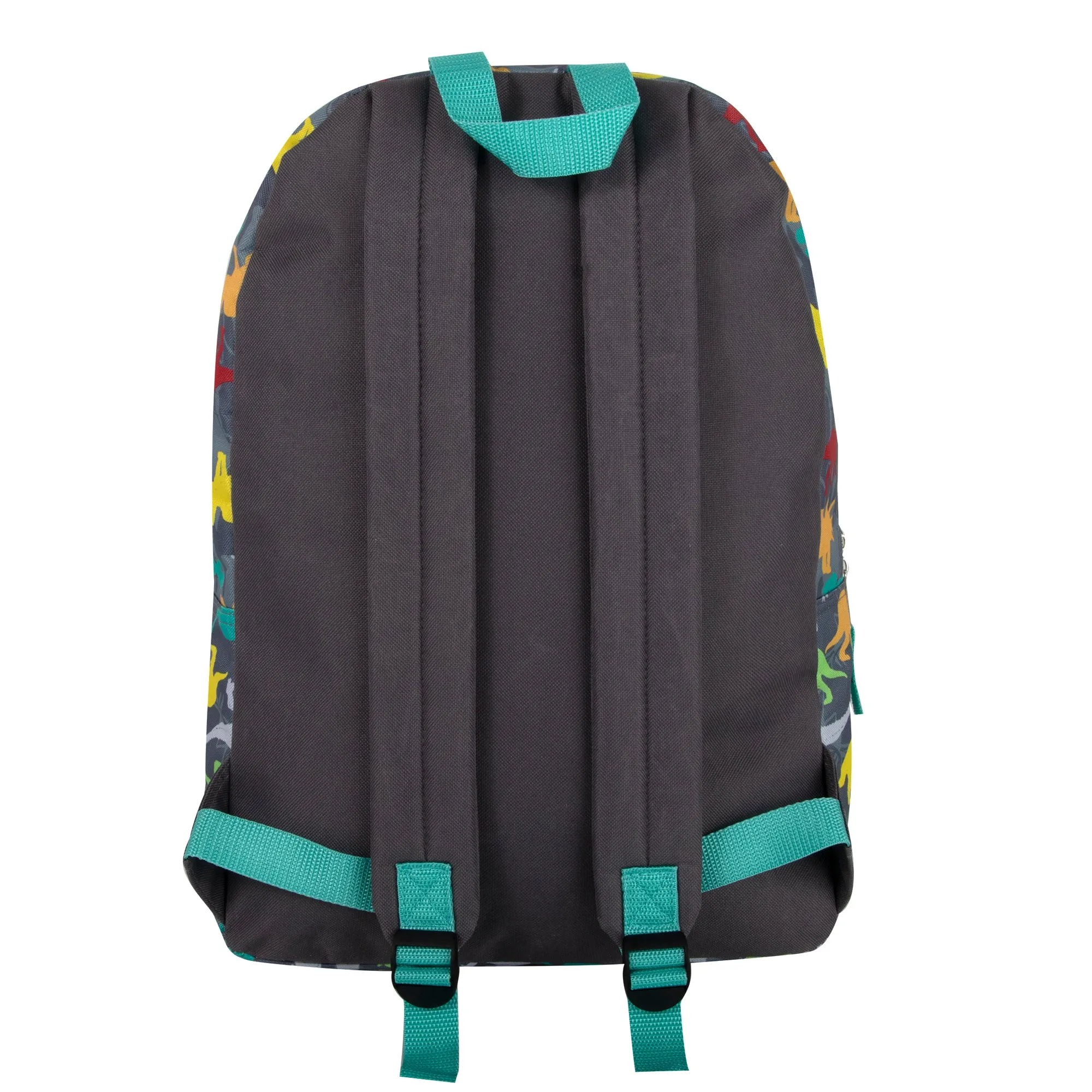 17 Inch Printed Backpack with Matching Pencil Case & Lunch Bag - Dinosaur