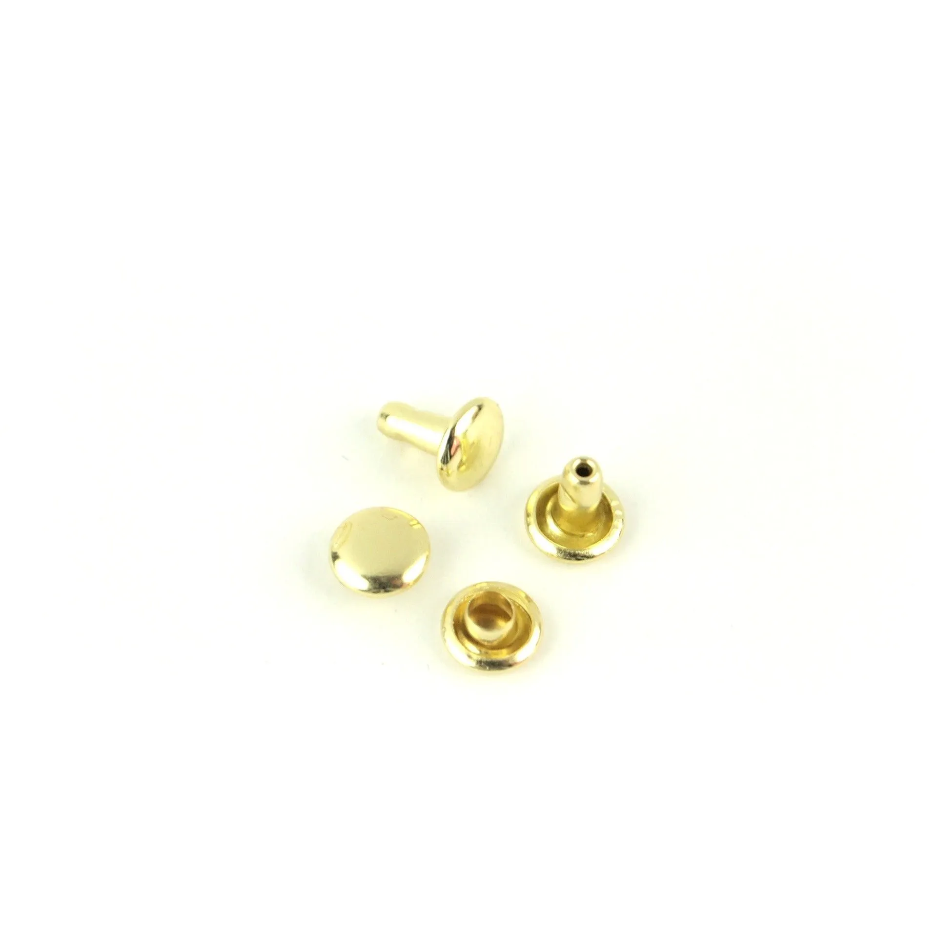 24 Small 6mm Rivets