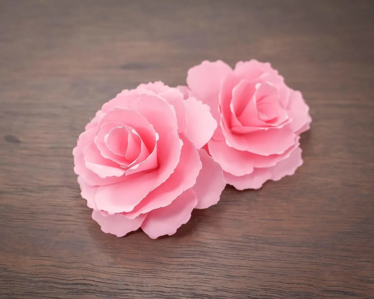 3" Light Pink Paper Carnation (10 Pack)