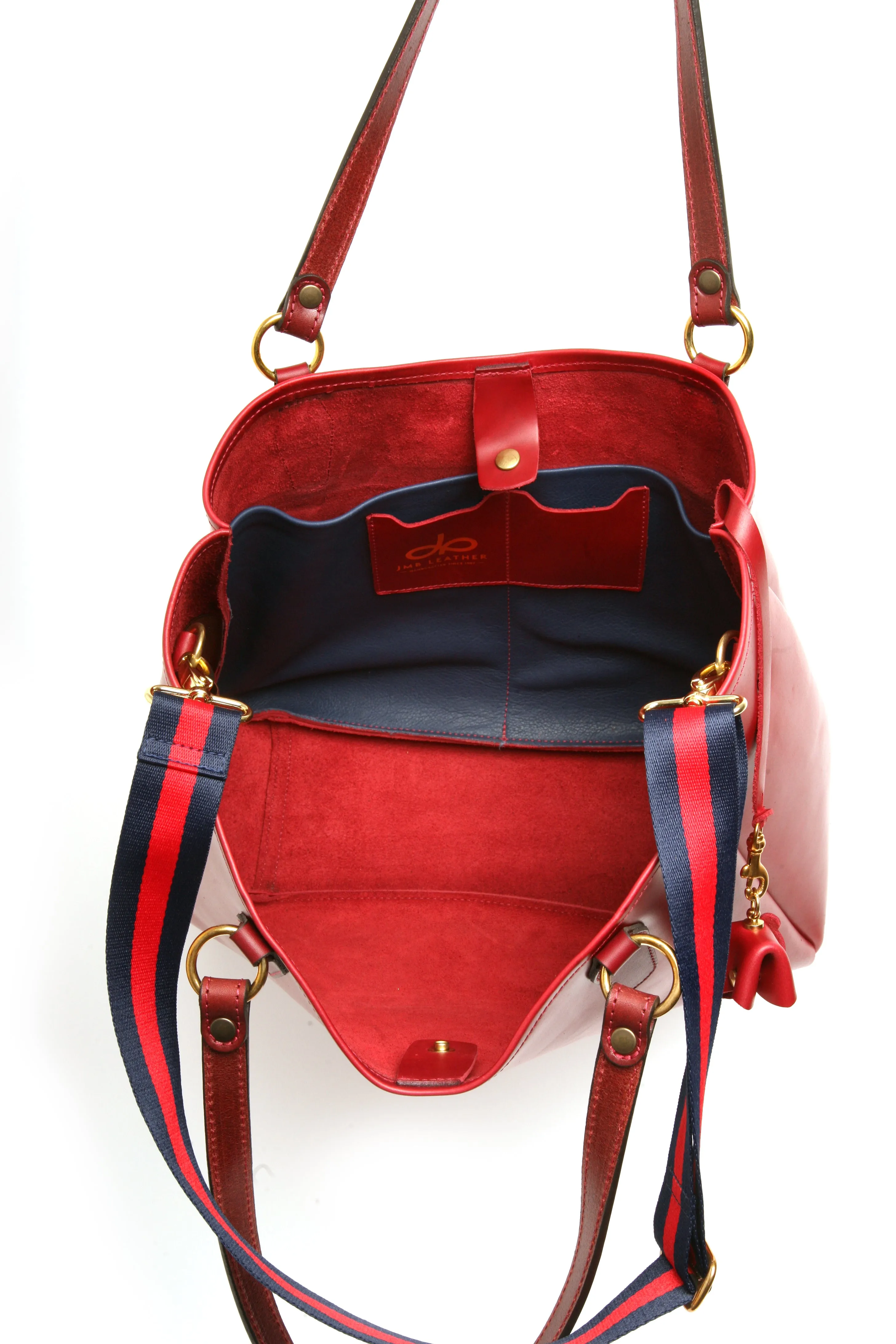 Besso tote watermelon red