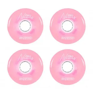 Chaya Light Up Quad Wheels - Neon Pink