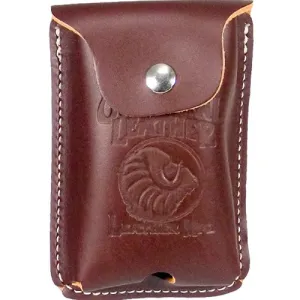 Clip-on Leather Construction Calculator Case 6568