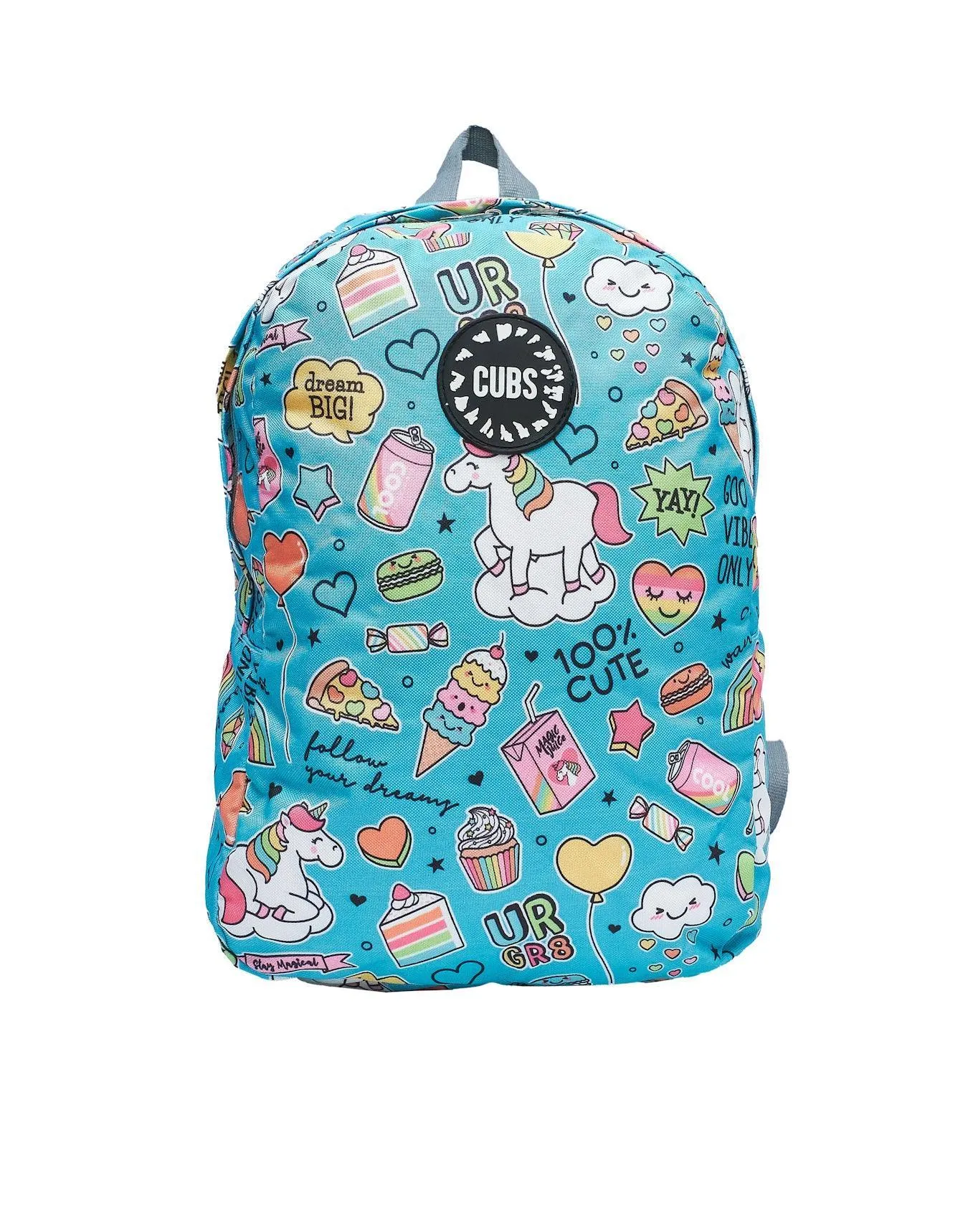 CUBS BABY BLUE BABY UNICORN BIG AND BASIC BACKPACK