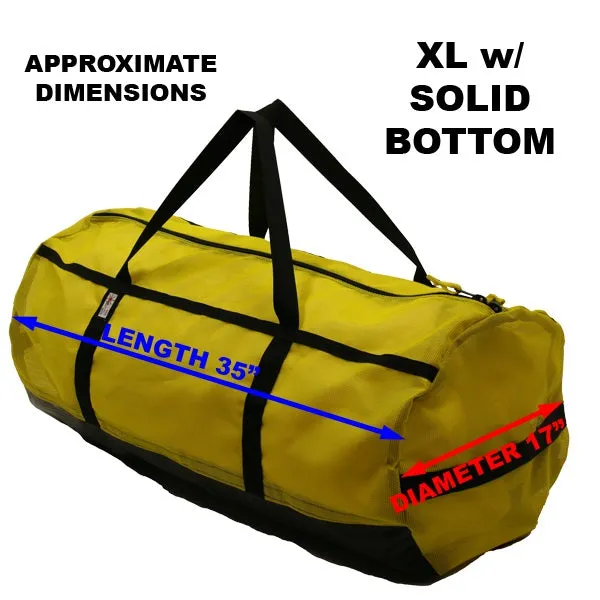 Duffel Bag with Solid Bottom - Extra Large