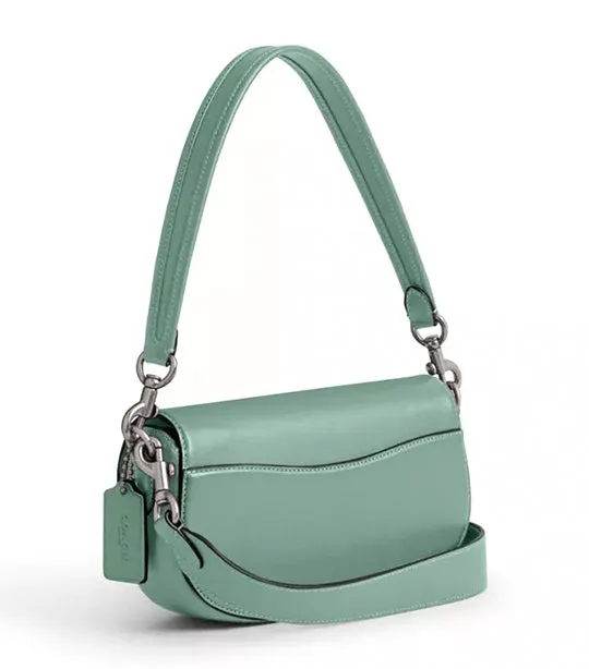 Emmy Saddle Bag 23 Aquamarine