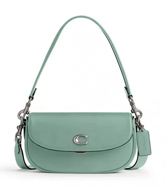 Emmy Saddle Bag 23 Aquamarine