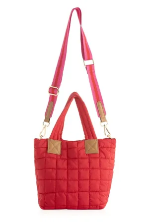 Ezra Mini Tote - Red