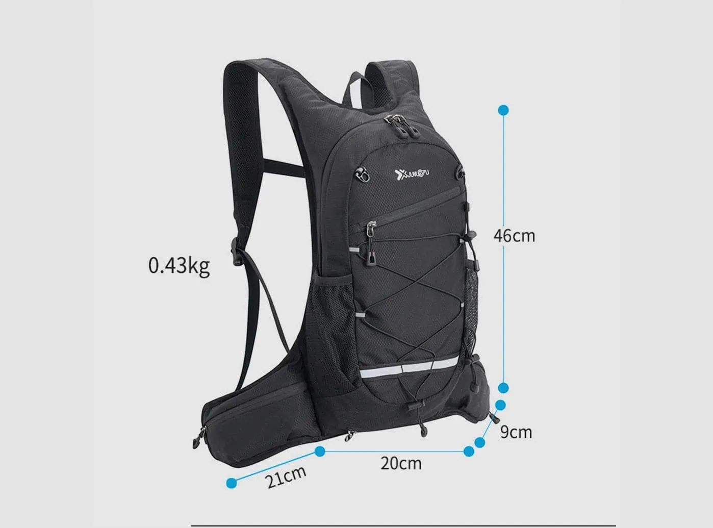 FitVille AdventureAlly Backpack (Unisex)