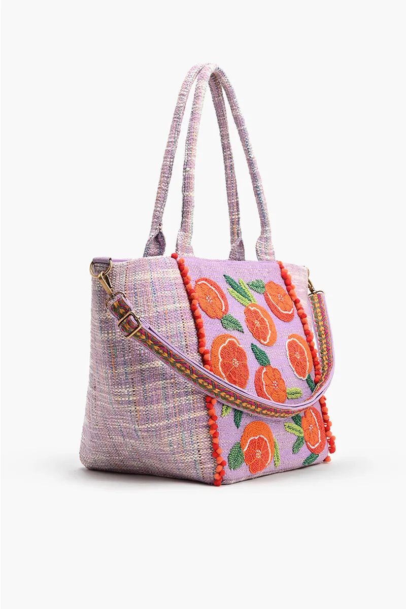 Florida Lavendar Tote