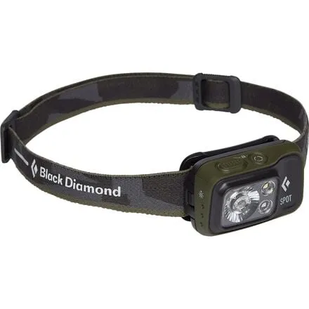 Headlamp Spot 400 Black Diamond, dark green