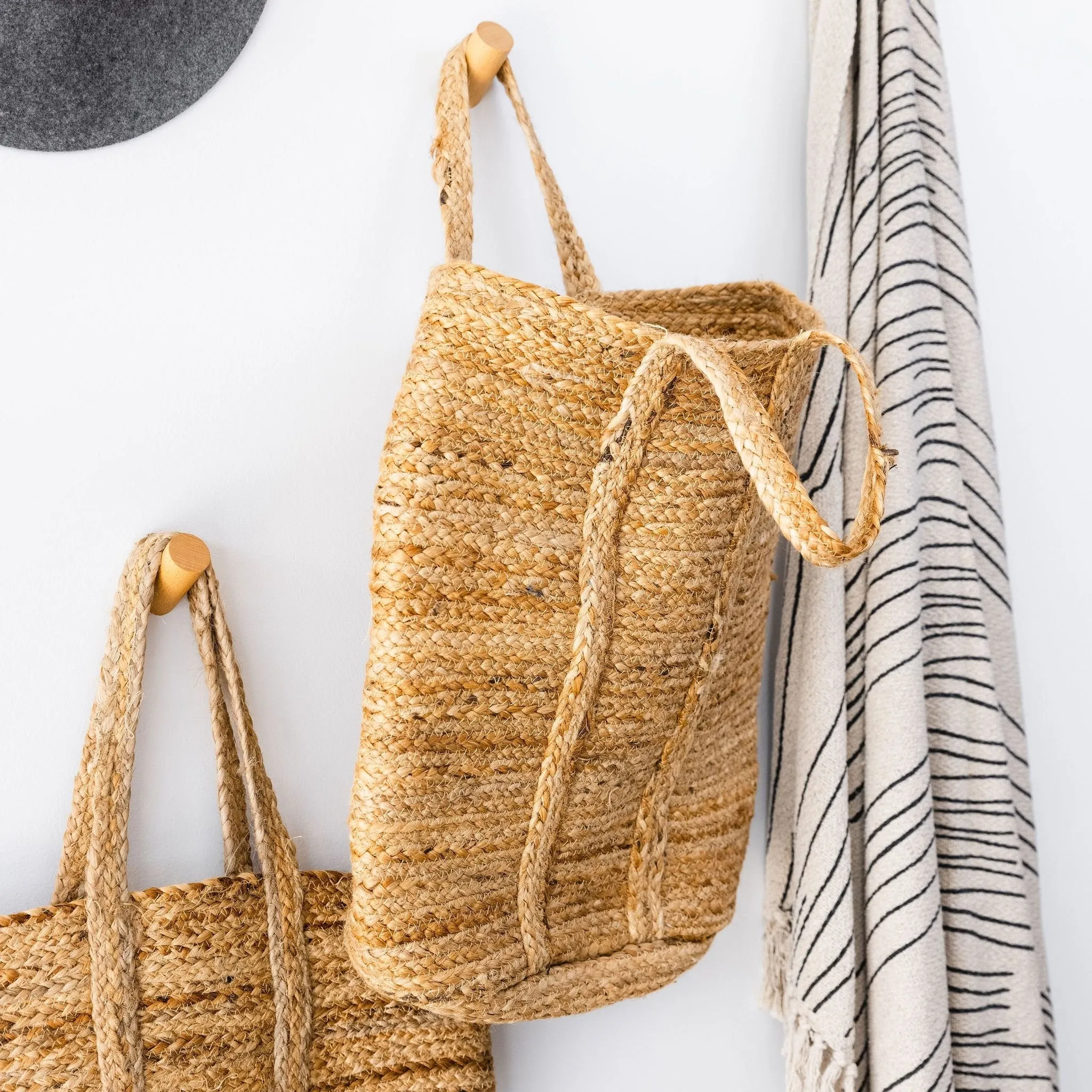 Jute Utility Tote Bag