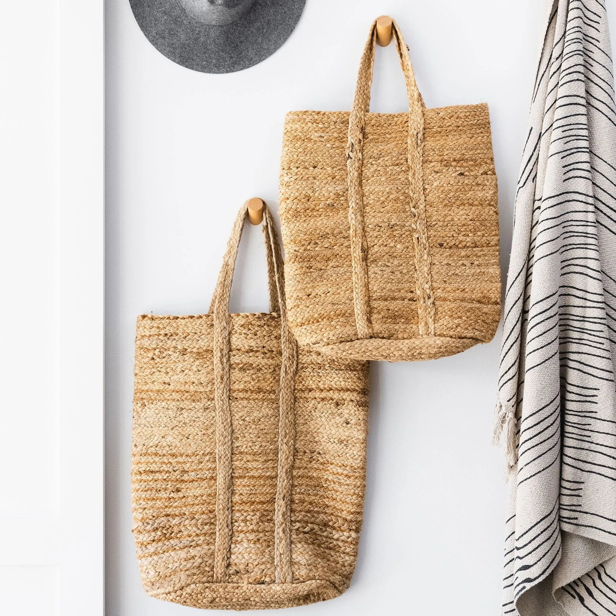 Jute Utility Tote Bag