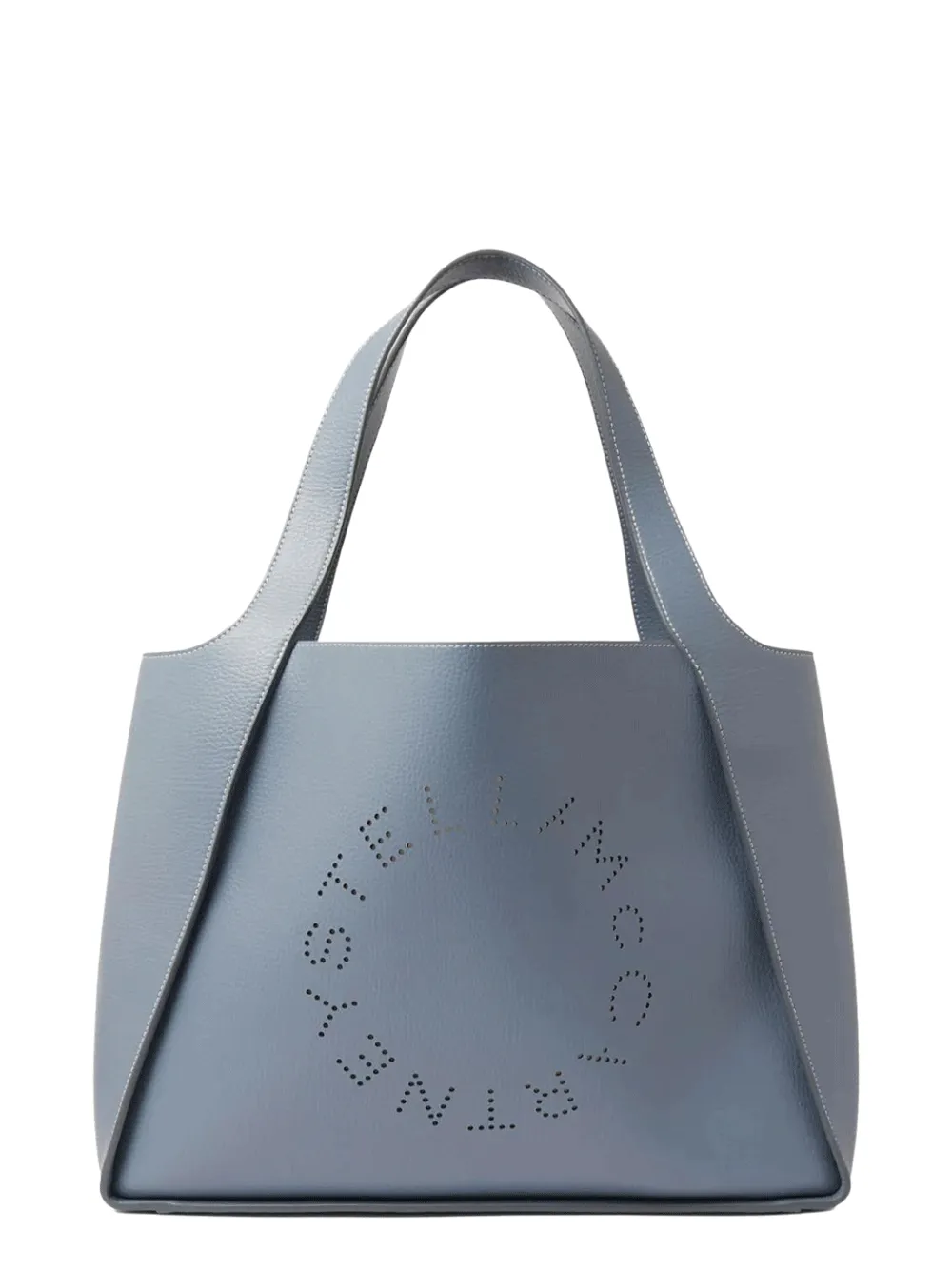 Logo Tote Embossed Grainy Mat