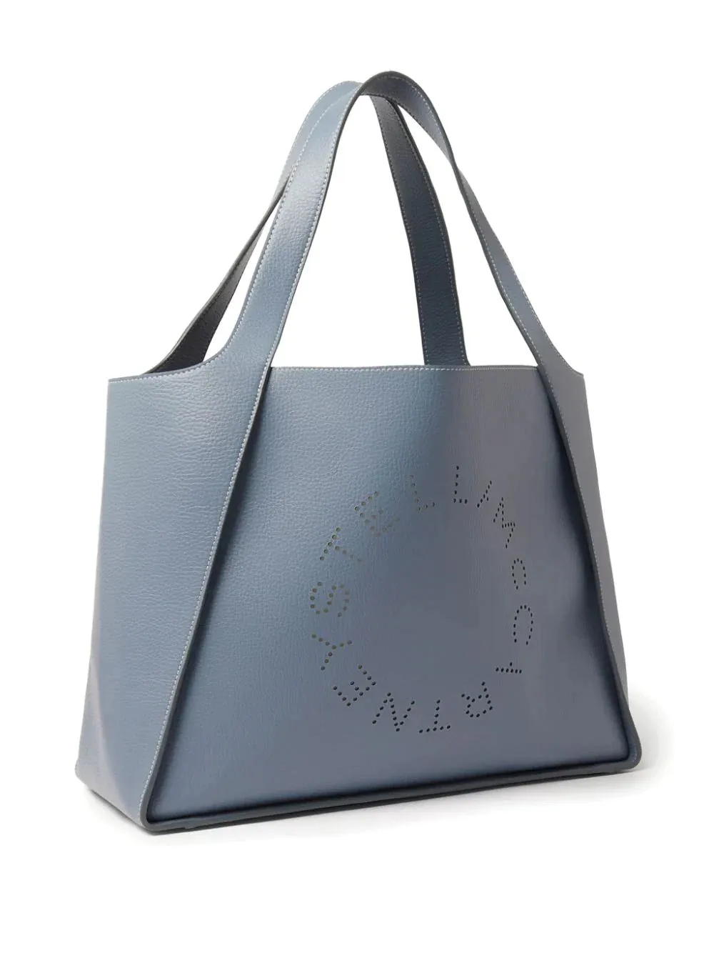 Logo Tote Embossed Grainy Mat