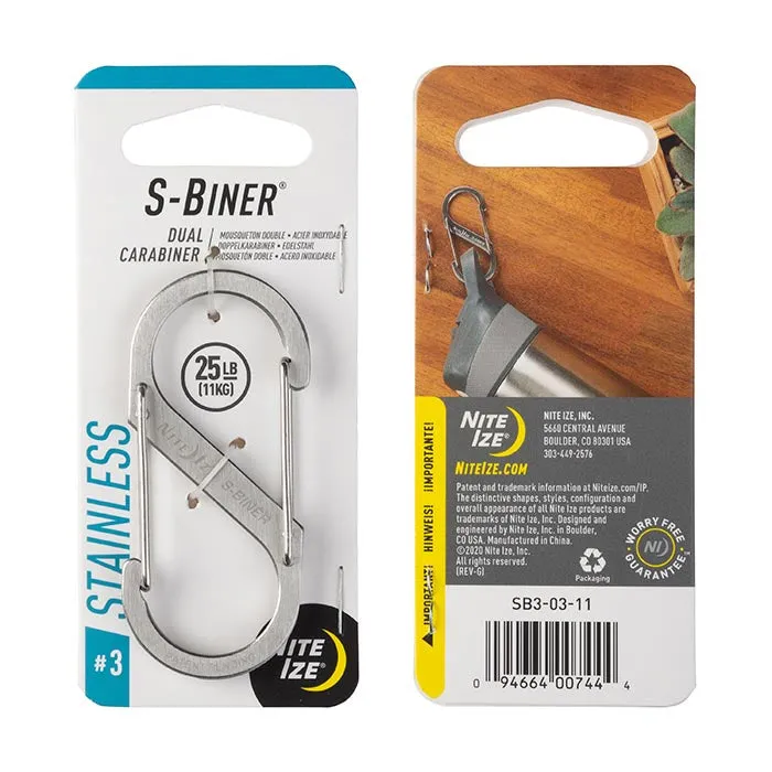 NiteIze S-Biner® Stainless Steel Dual Carabiner #3