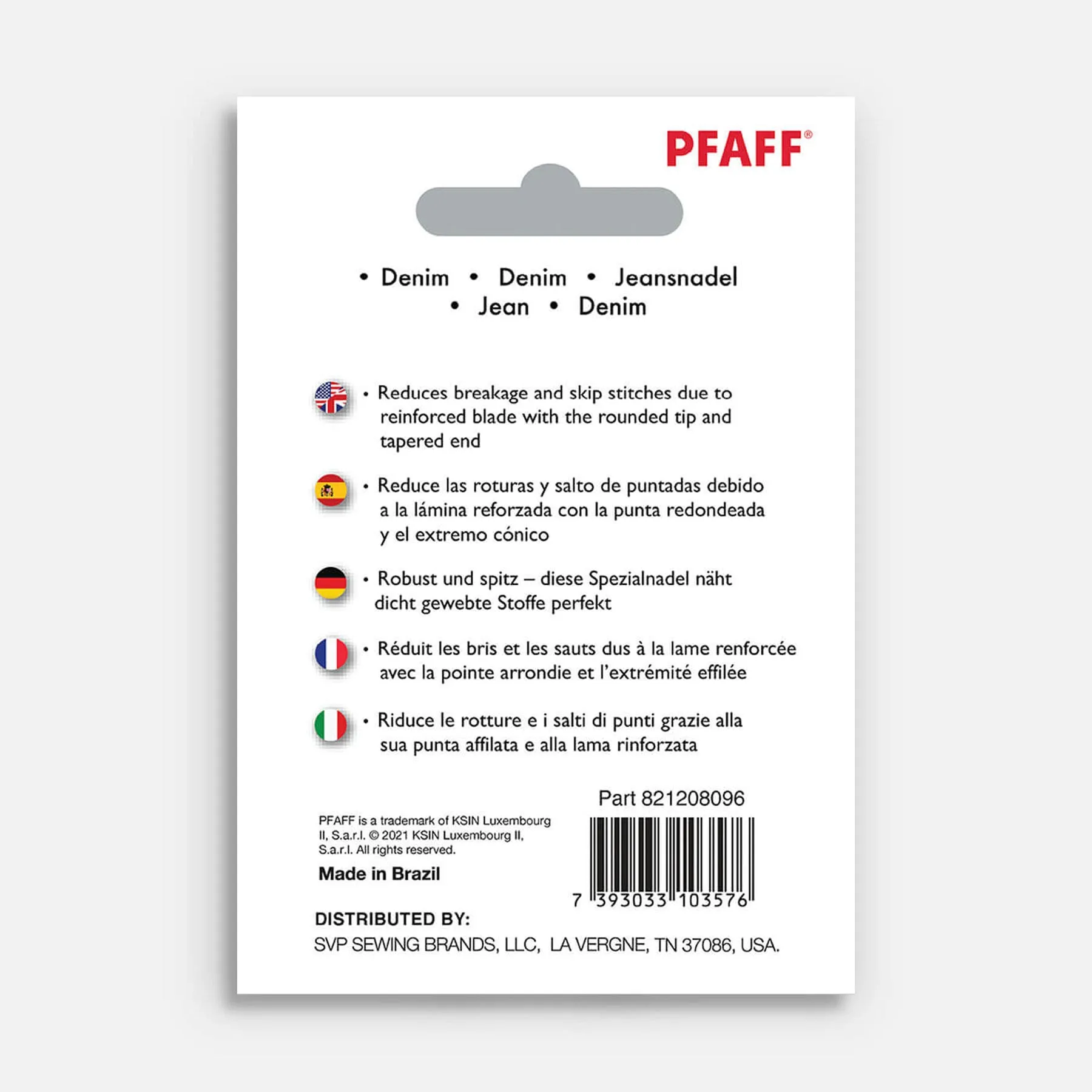 PFAFF® Best of Needles 3-Pack (15 Needles Total)