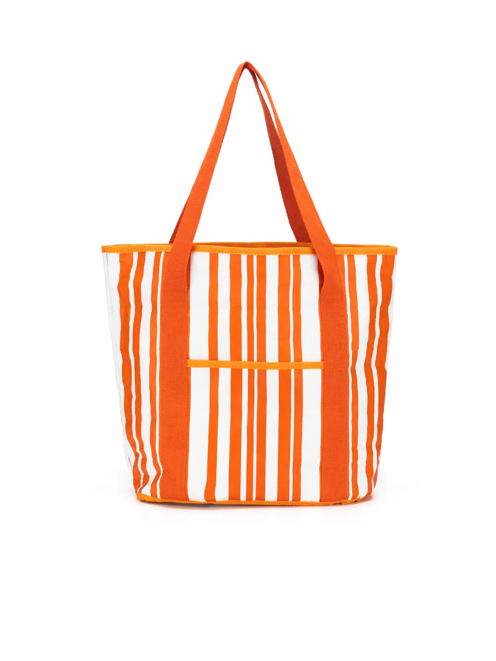 Sabbia Beach Bag Small - Orange Stripe