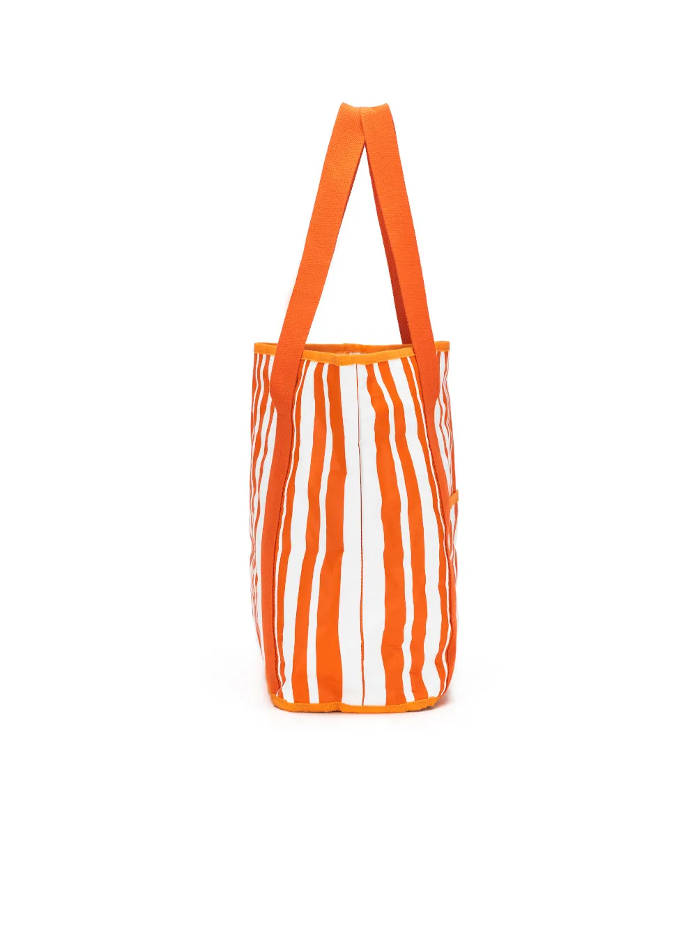 Sabbia Beach Bag Small - Orange Stripe