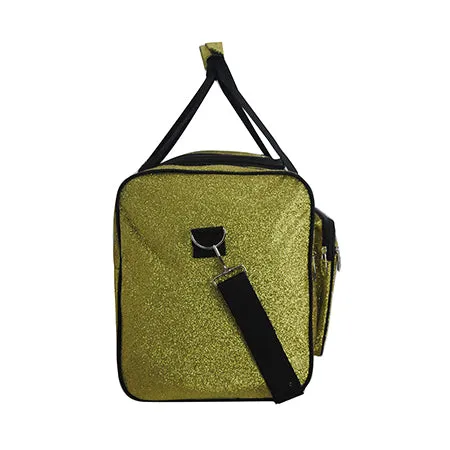 SALE! Gold Glitter NGIL Canvas Carry on 20" Duffle Bag