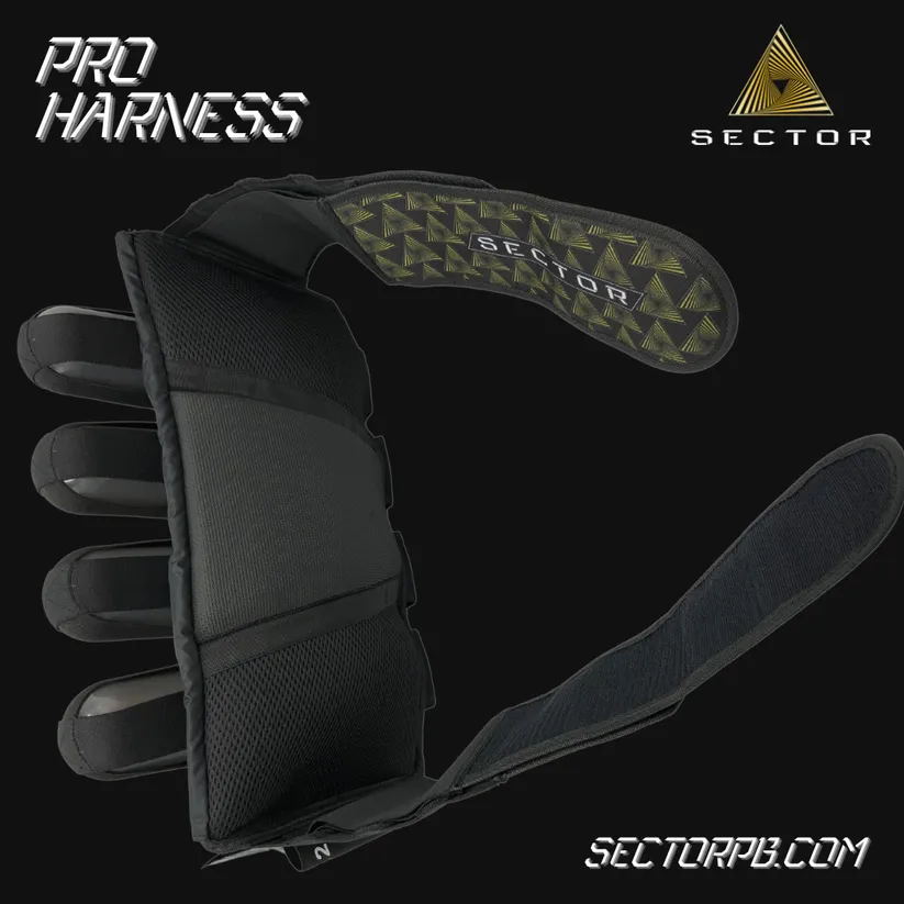 Sector Paintball Pro Harness 4 7 Black