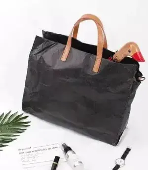 Stylish eco-friendly paper handbag