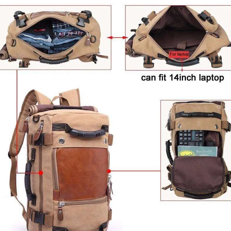 Valdez Canvas Rucksack